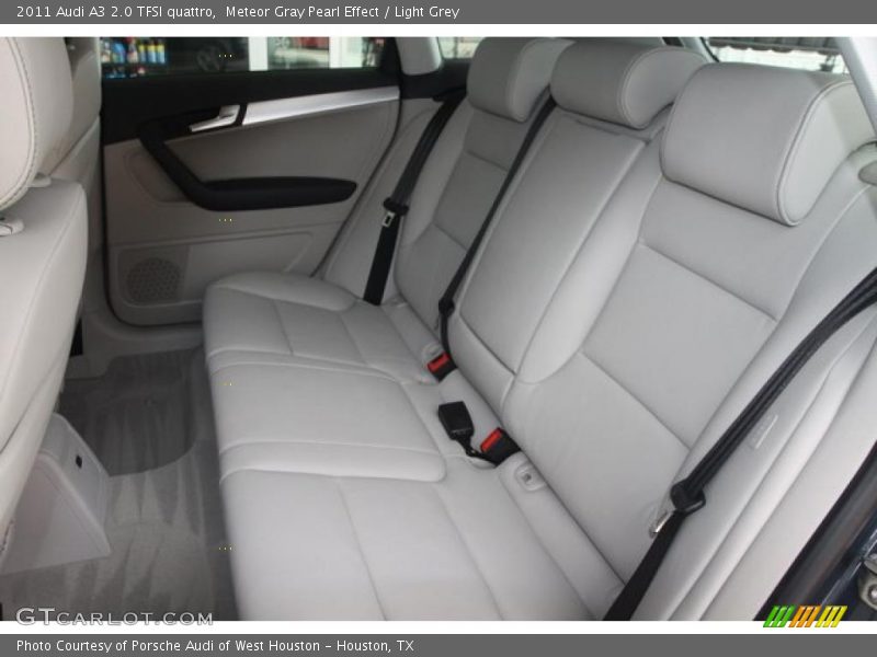 Meteor Gray Pearl Effect / Light Grey 2011 Audi A3 2.0 TFSI quattro