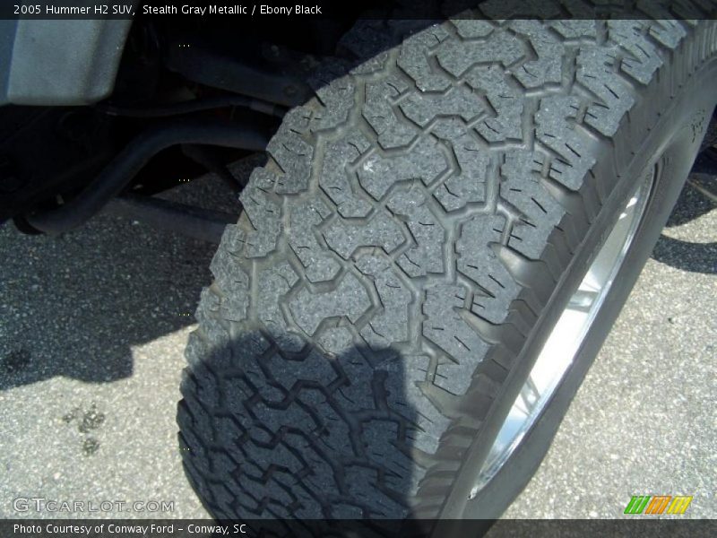 Stealth Gray Metallic / Ebony Black 2005 Hummer H2 SUV
