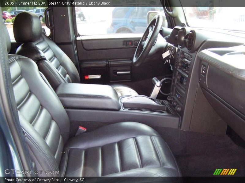 Stealth Gray Metallic / Ebony Black 2005 Hummer H2 SUV