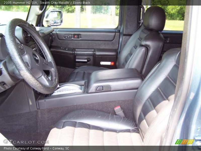 Stealth Gray Metallic / Ebony Black 2005 Hummer H2 SUV