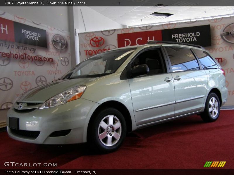 Silver Pine Mica / Stone 2007 Toyota Sienna LE