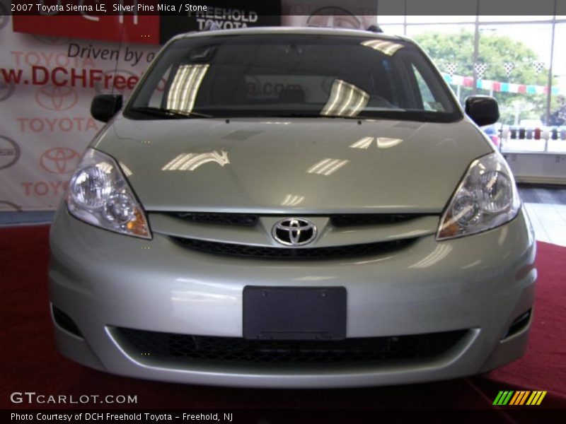 Silver Pine Mica / Stone 2007 Toyota Sienna LE