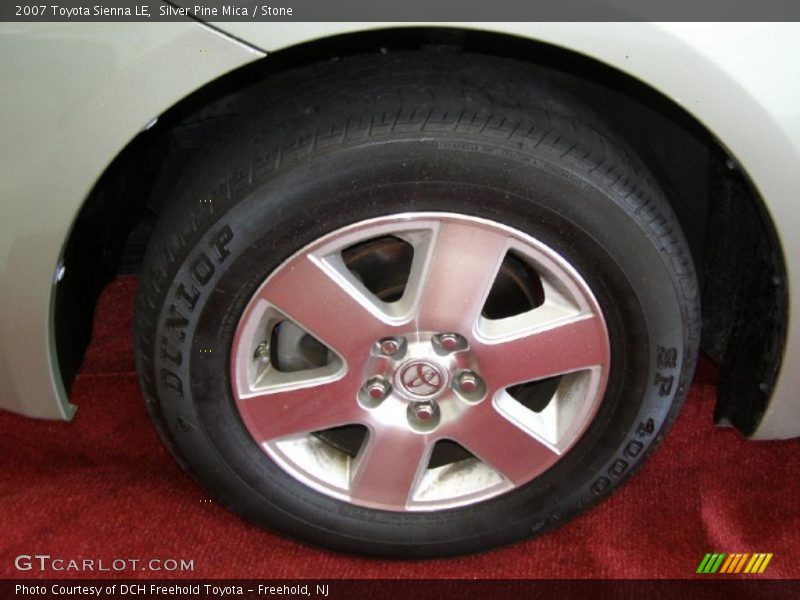 Silver Pine Mica / Stone 2007 Toyota Sienna LE