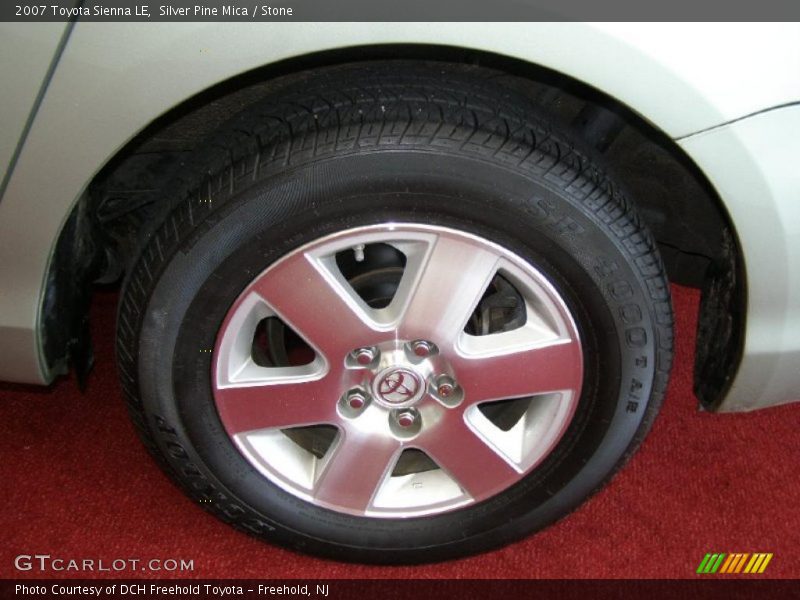 Silver Pine Mica / Stone 2007 Toyota Sienna LE