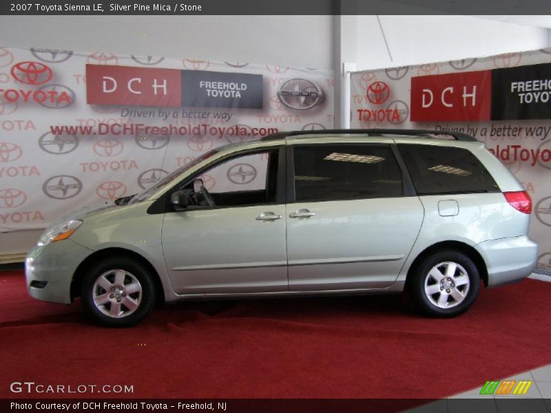 Silver Pine Mica / Stone 2007 Toyota Sienna LE