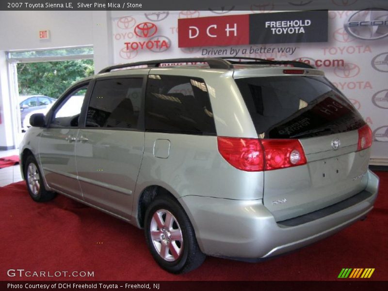 Silver Pine Mica / Stone 2007 Toyota Sienna LE