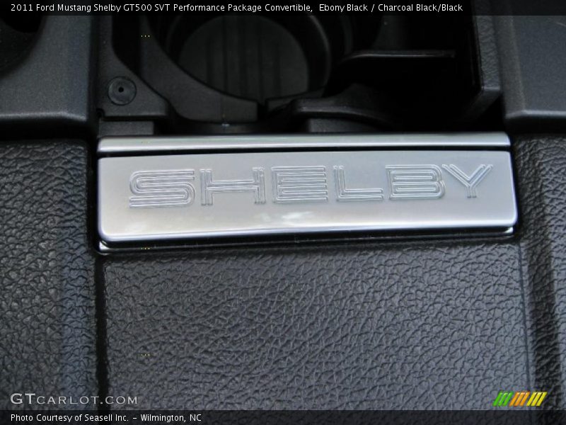 Ebony Black / Charcoal Black/Black 2011 Ford Mustang Shelby GT500 SVT Performance Package Convertible