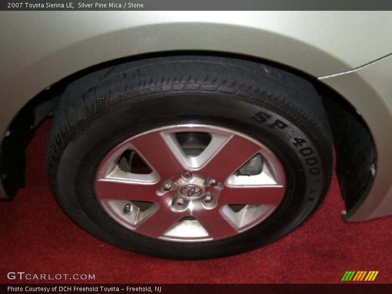 Silver Pine Mica / Stone 2007 Toyota Sienna LE