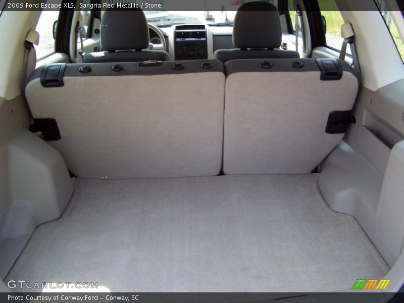 Sangria Red Metallic / Stone 2009 Ford Escape XLS