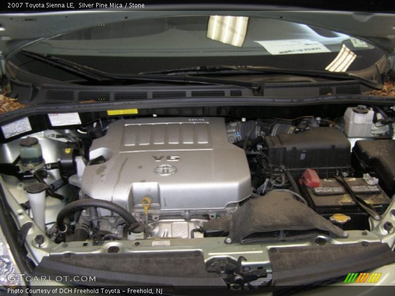 Silver Pine Mica / Stone 2007 Toyota Sienna LE
