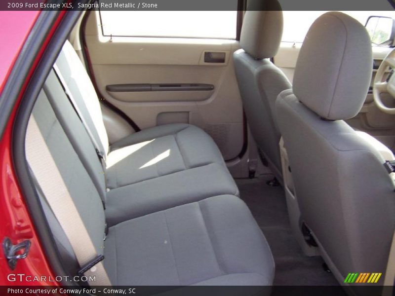 Sangria Red Metallic / Stone 2009 Ford Escape XLS