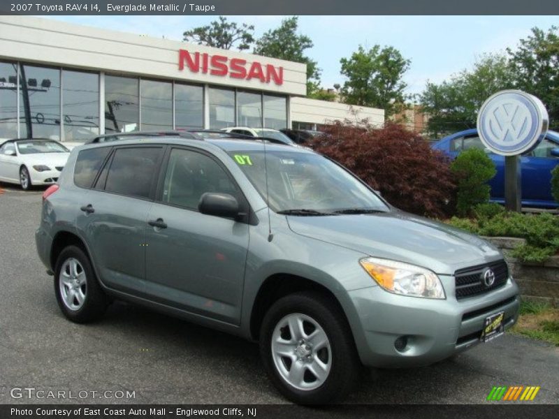 Everglade Metallic / Taupe 2007 Toyota RAV4 I4