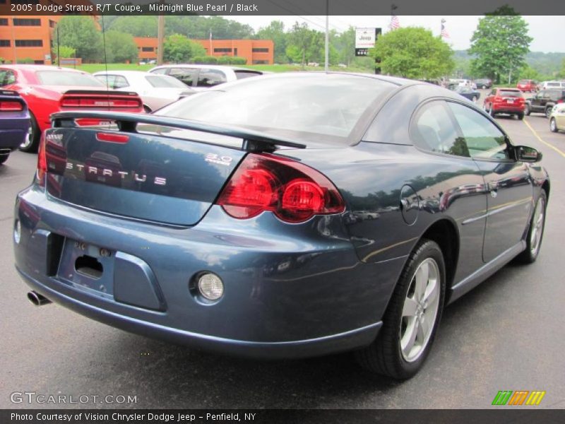 Midnight Blue Pearl / Black 2005 Dodge Stratus R/T Coupe