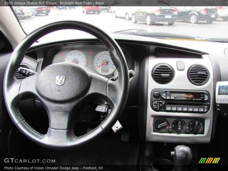Midnight Blue Pearl / Black 2005 Dodge Stratus R/T Coupe