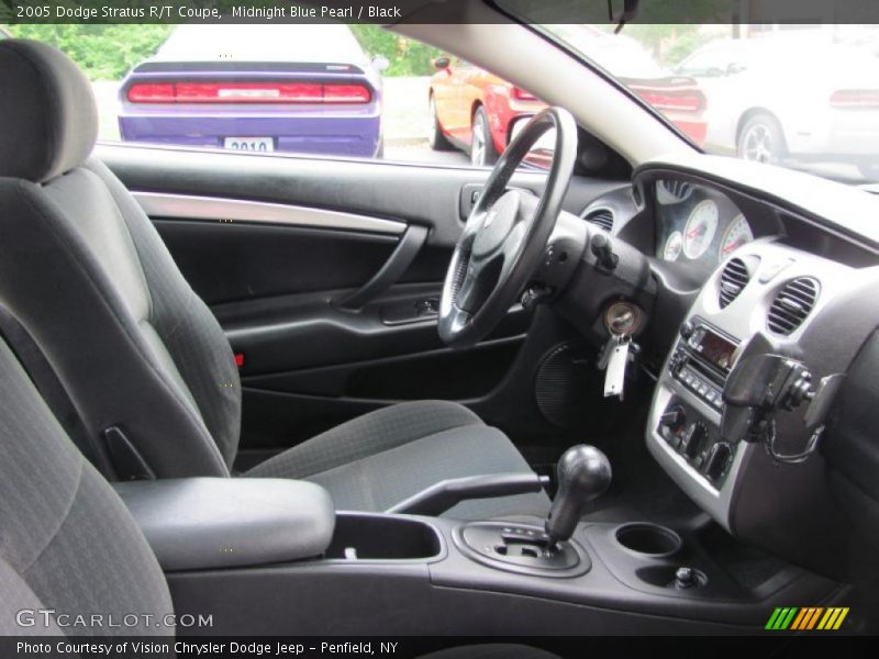 Midnight Blue Pearl / Black 2005 Dodge Stratus R/T Coupe
