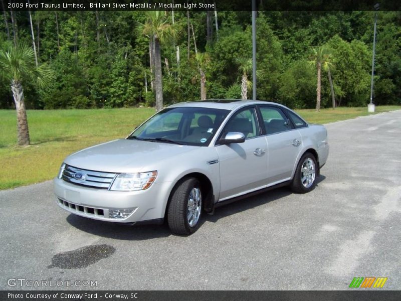 Brilliant Silver Metallic / Medium Light Stone 2009 Ford Taurus Limited
