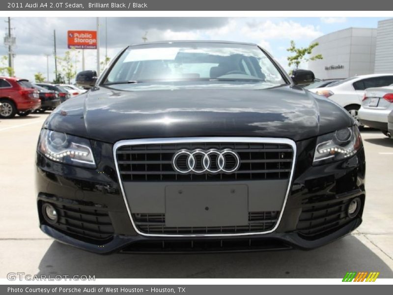 Brilliant Black / Black 2011 Audi A4 2.0T Sedan