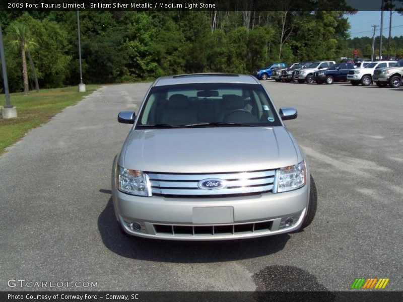 Brilliant Silver Metallic / Medium Light Stone 2009 Ford Taurus Limited