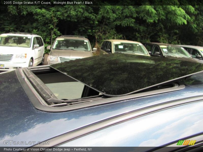 Midnight Blue Pearl / Black 2005 Dodge Stratus R/T Coupe
