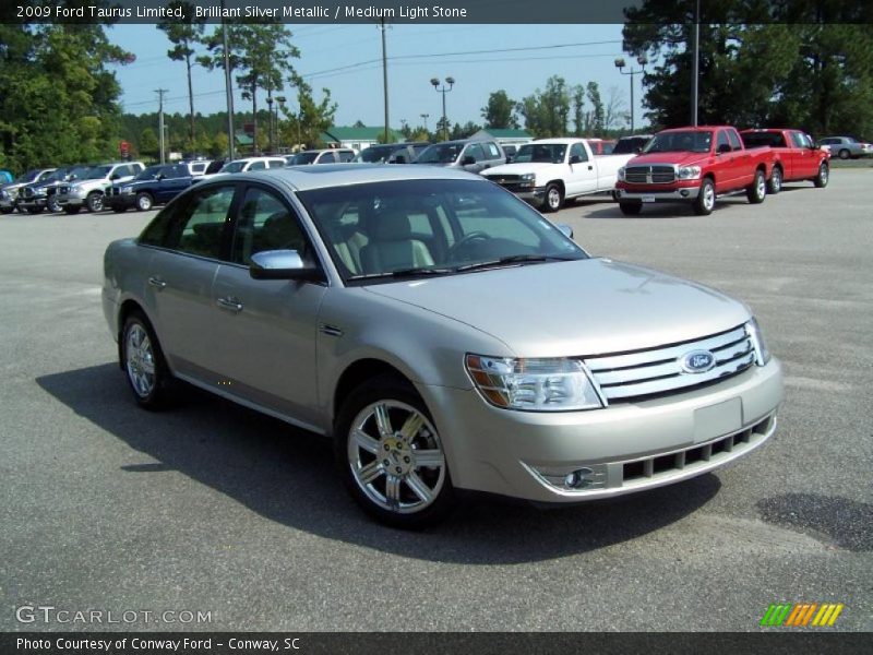 Brilliant Silver Metallic / Medium Light Stone 2009 Ford Taurus Limited