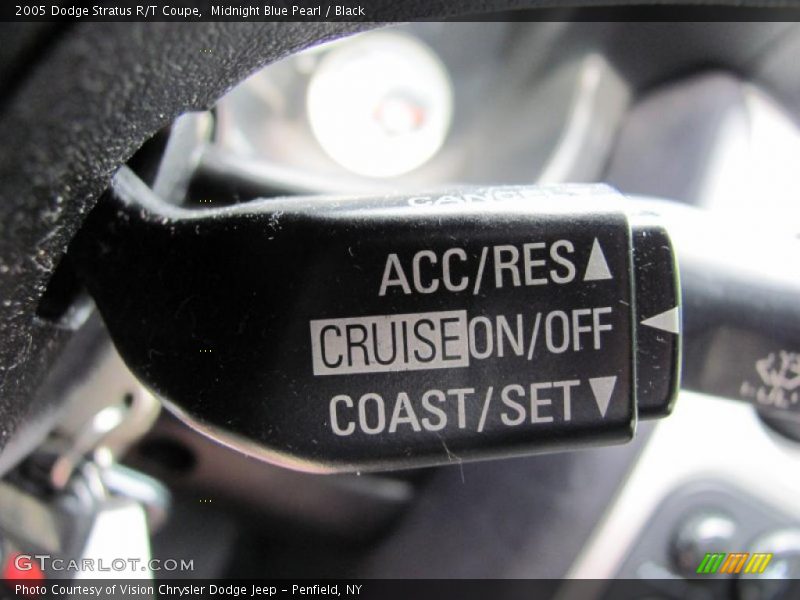 Midnight Blue Pearl / Black 2005 Dodge Stratus R/T Coupe