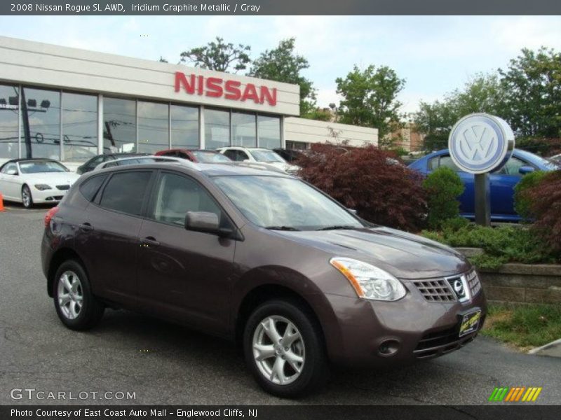 Iridium Graphite Metallic / Gray 2008 Nissan Rogue SL AWD