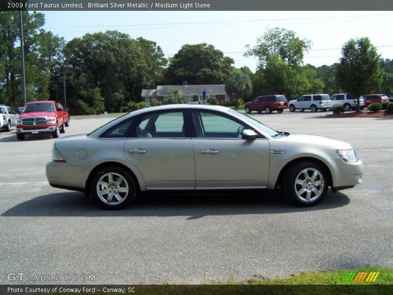 Brilliant Silver Metallic / Medium Light Stone 2009 Ford Taurus Limited