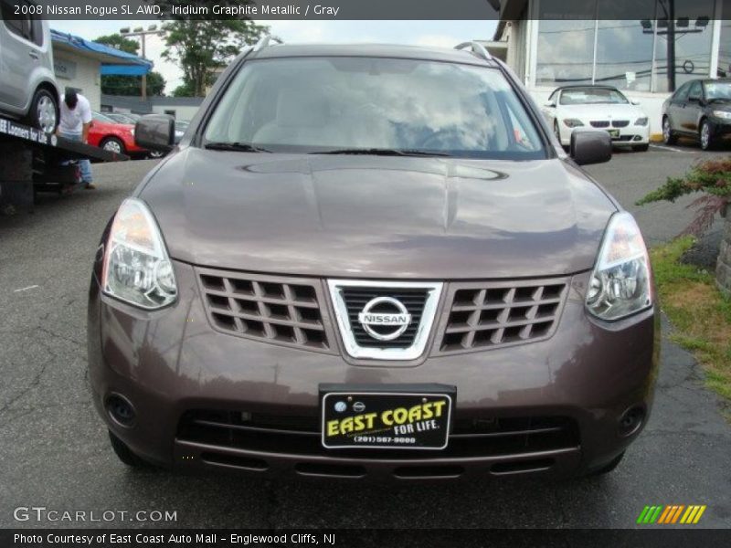 Iridium Graphite Metallic / Gray 2008 Nissan Rogue SL AWD