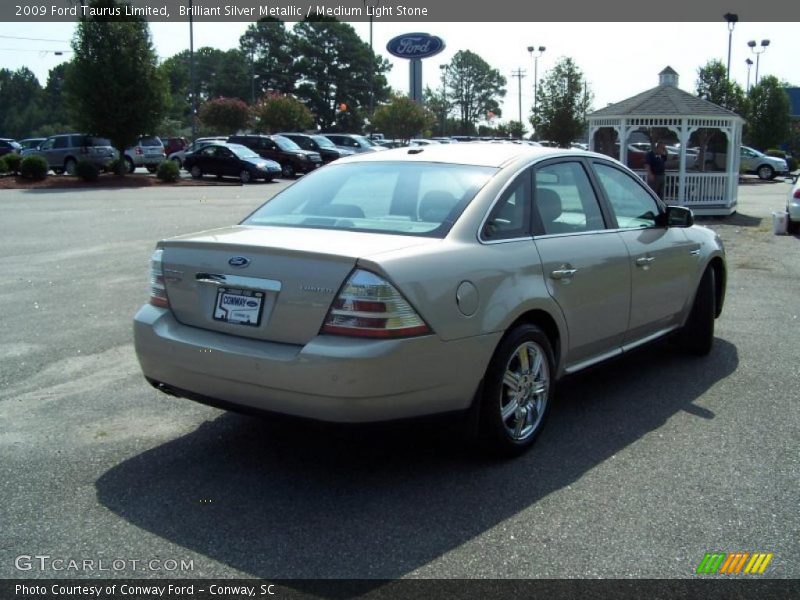 Brilliant Silver Metallic / Medium Light Stone 2009 Ford Taurus Limited