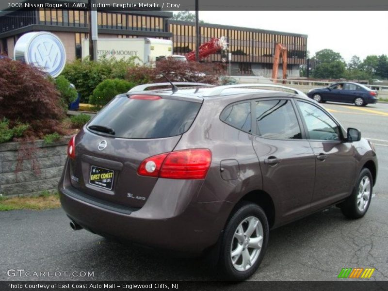 Iridium Graphite Metallic / Gray 2008 Nissan Rogue SL AWD