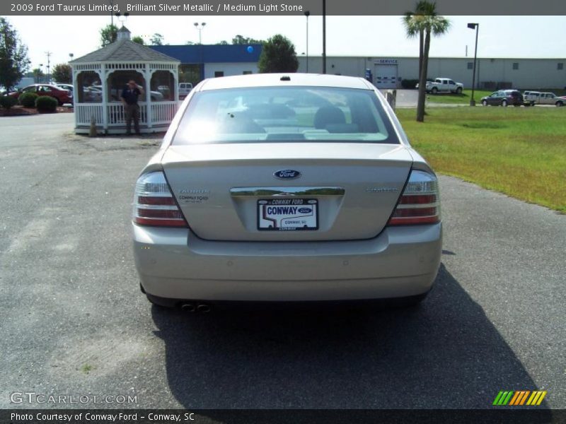 Brilliant Silver Metallic / Medium Light Stone 2009 Ford Taurus Limited
