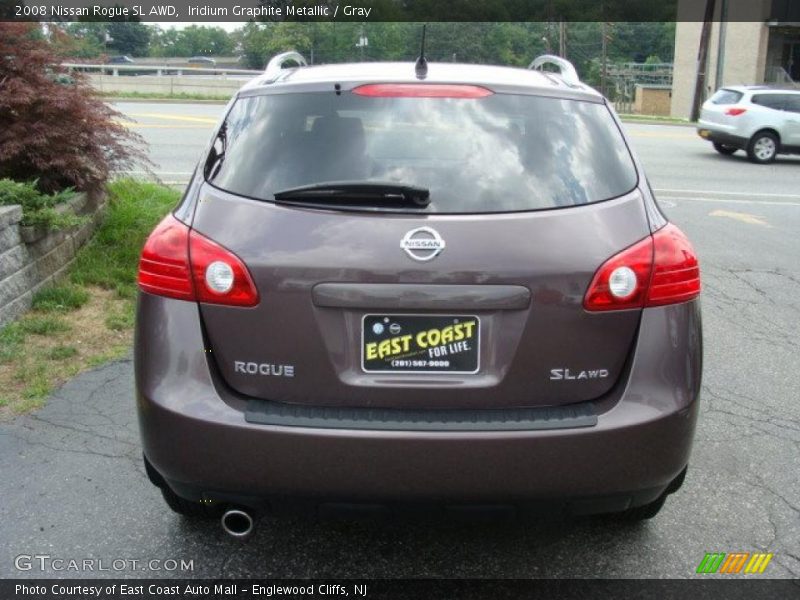 Iridium Graphite Metallic / Gray 2008 Nissan Rogue SL AWD