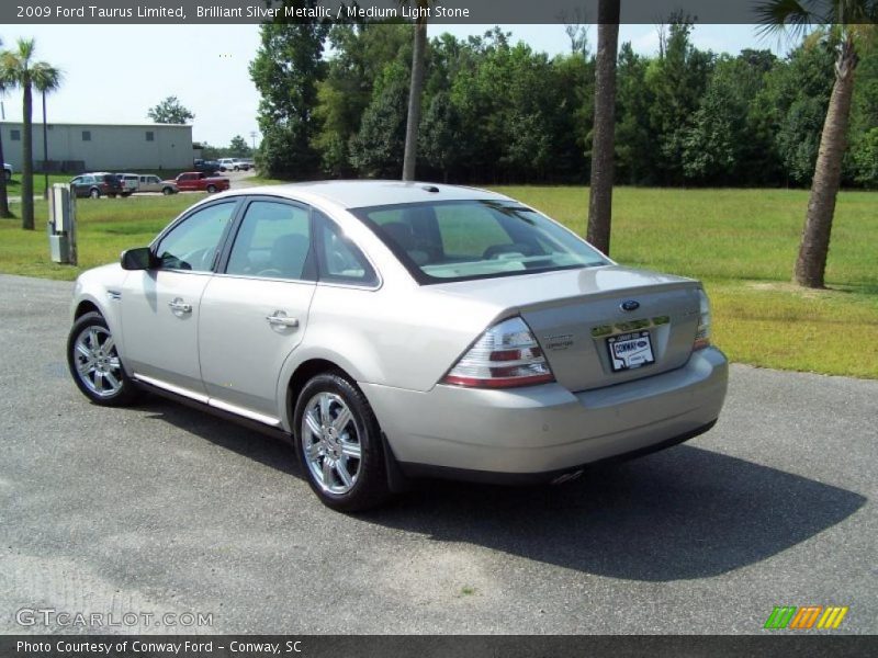 Brilliant Silver Metallic / Medium Light Stone 2009 Ford Taurus Limited