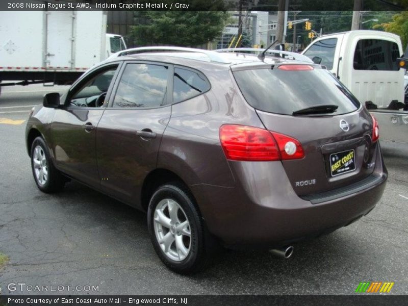 Iridium Graphite Metallic / Gray 2008 Nissan Rogue SL AWD