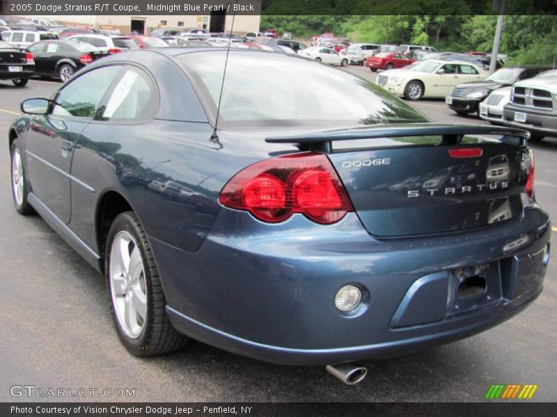 Midnight Blue Pearl / Black 2005 Dodge Stratus R/T Coupe