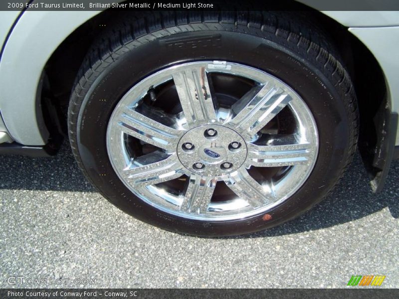 Brilliant Silver Metallic / Medium Light Stone 2009 Ford Taurus Limited