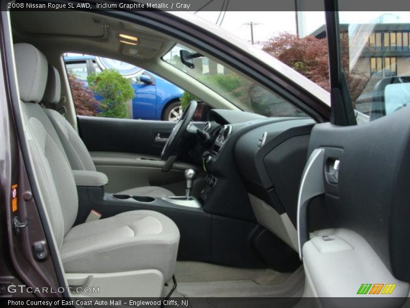 Iridium Graphite Metallic / Gray 2008 Nissan Rogue SL AWD