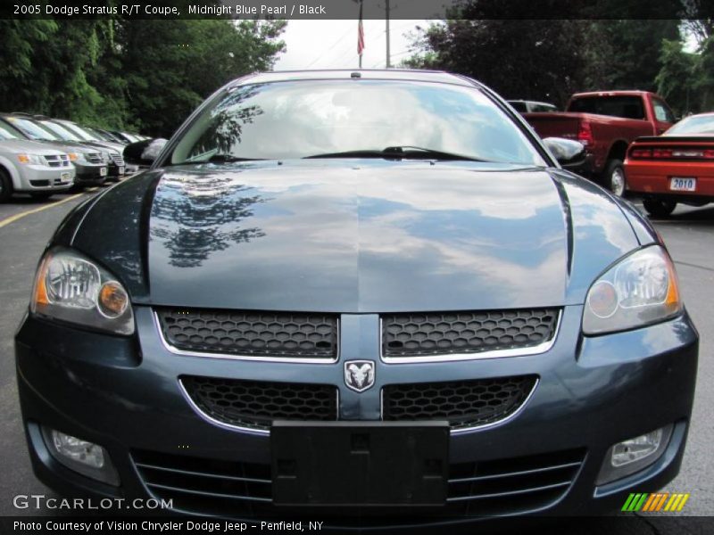 Midnight Blue Pearl / Black 2005 Dodge Stratus R/T Coupe