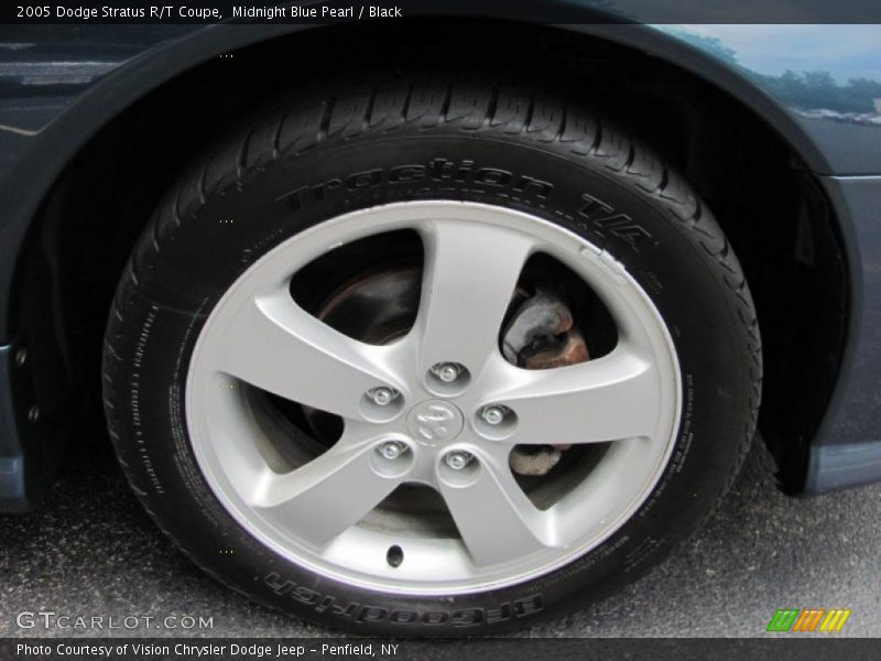 Midnight Blue Pearl / Black 2005 Dodge Stratus R/T Coupe