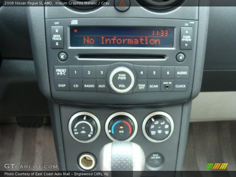 Iridium Graphite Metallic / Gray 2008 Nissan Rogue SL AWD