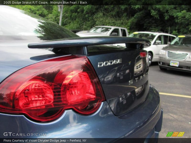 Midnight Blue Pearl / Black 2005 Dodge Stratus R/T Coupe