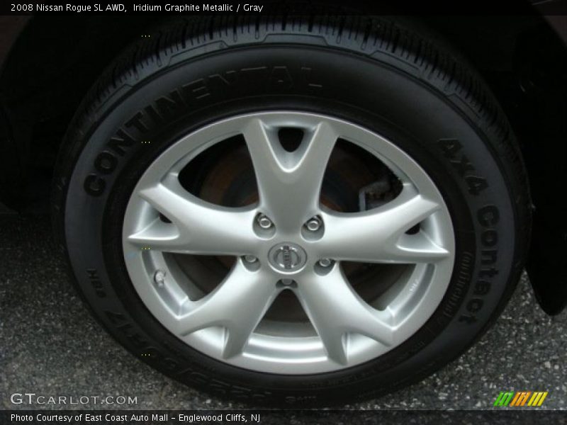 Iridium Graphite Metallic / Gray 2008 Nissan Rogue SL AWD