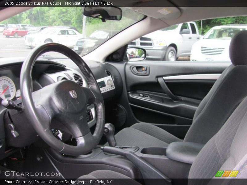 Midnight Blue Pearl / Black 2005 Dodge Stratus R/T Coupe