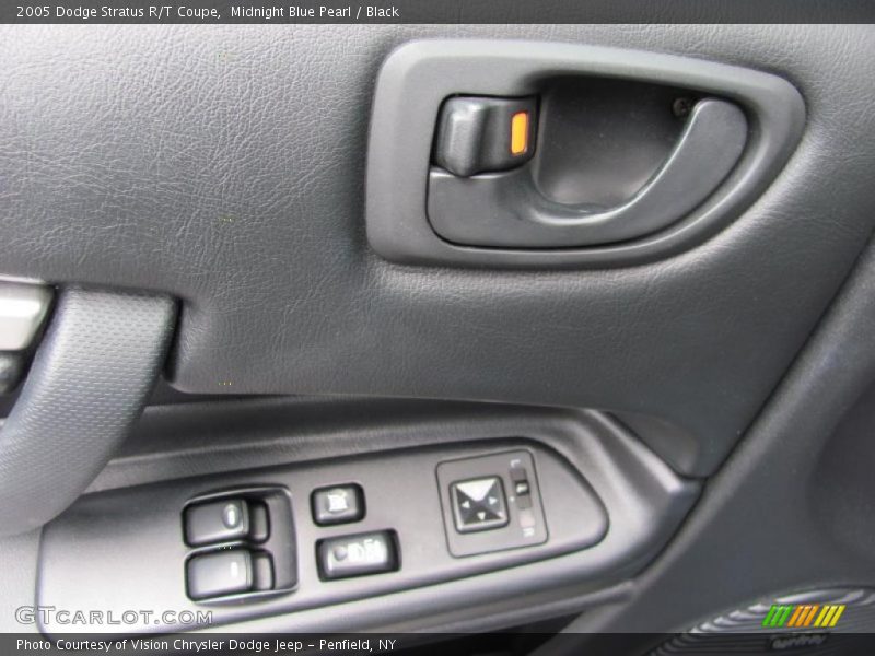 Midnight Blue Pearl / Black 2005 Dodge Stratus R/T Coupe