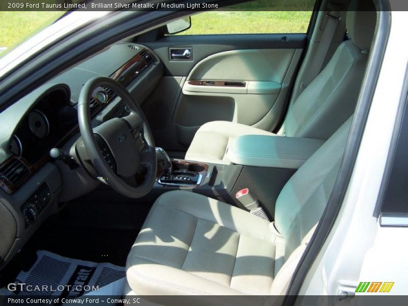 Brilliant Silver Metallic / Medium Light Stone 2009 Ford Taurus Limited