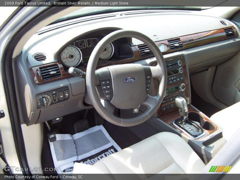 Brilliant Silver Metallic / Medium Light Stone 2009 Ford Taurus Limited