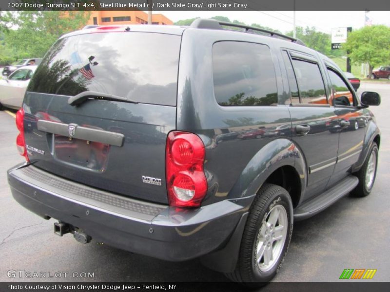 Steel Blue Metallic / Dark Slate Gray/Light Slate Gray 2007 Dodge Durango SLT 4x4