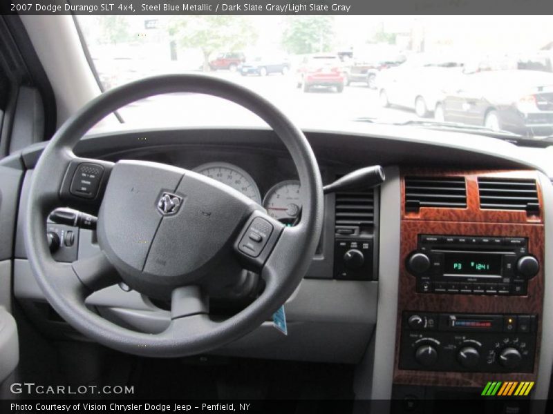 Steel Blue Metallic / Dark Slate Gray/Light Slate Gray 2007 Dodge Durango SLT 4x4