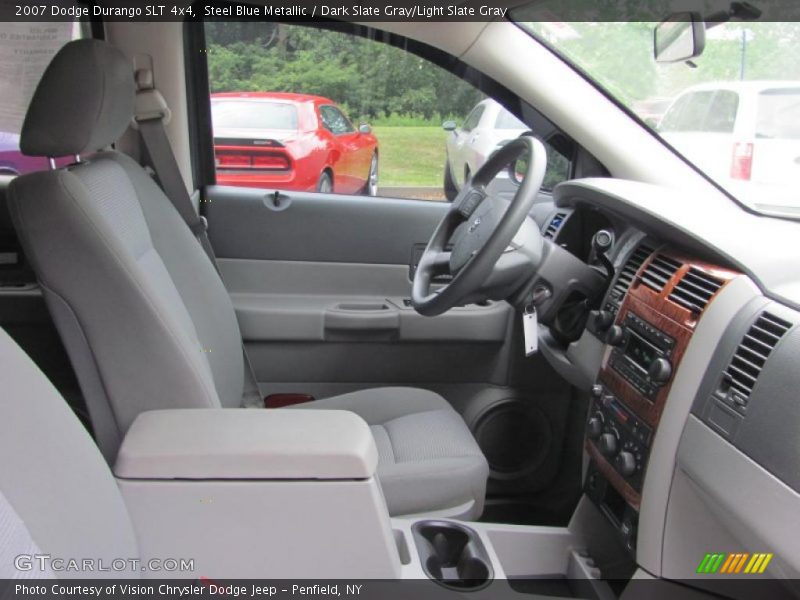 Steel Blue Metallic / Dark Slate Gray/Light Slate Gray 2007 Dodge Durango SLT 4x4