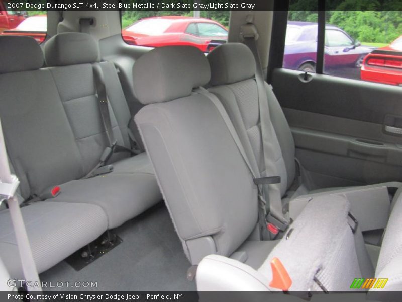 Steel Blue Metallic / Dark Slate Gray/Light Slate Gray 2007 Dodge Durango SLT 4x4